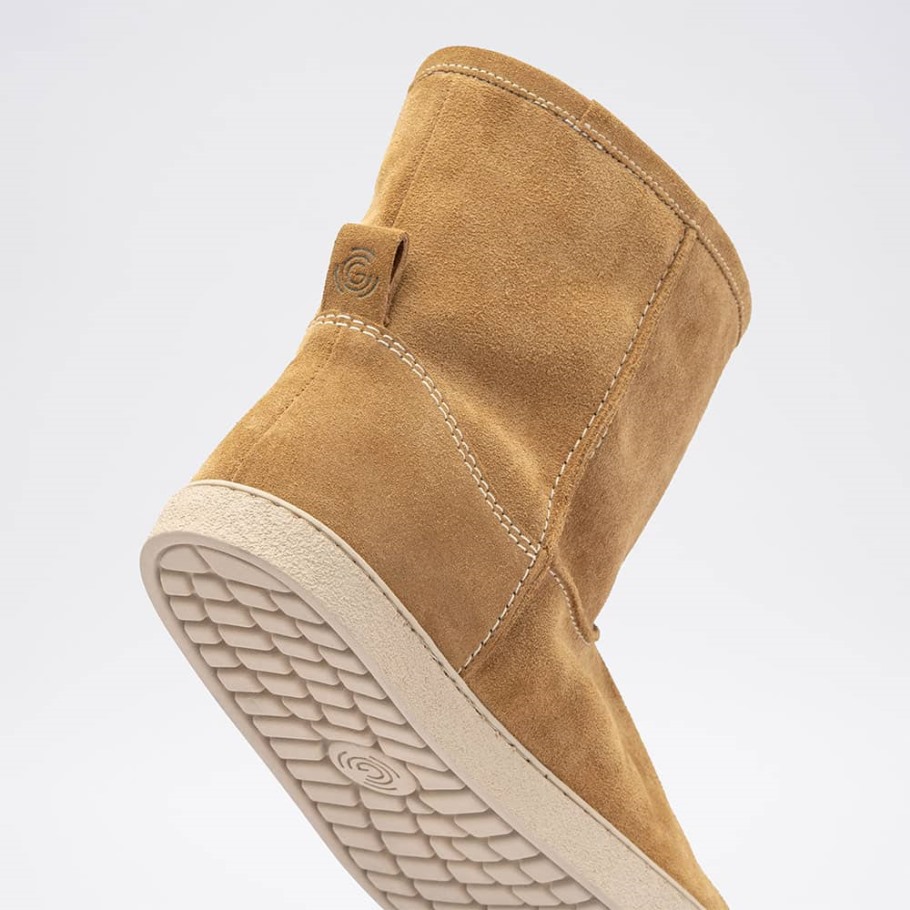 Cosy Laars Dames Lichtbruin Groundies Nederland