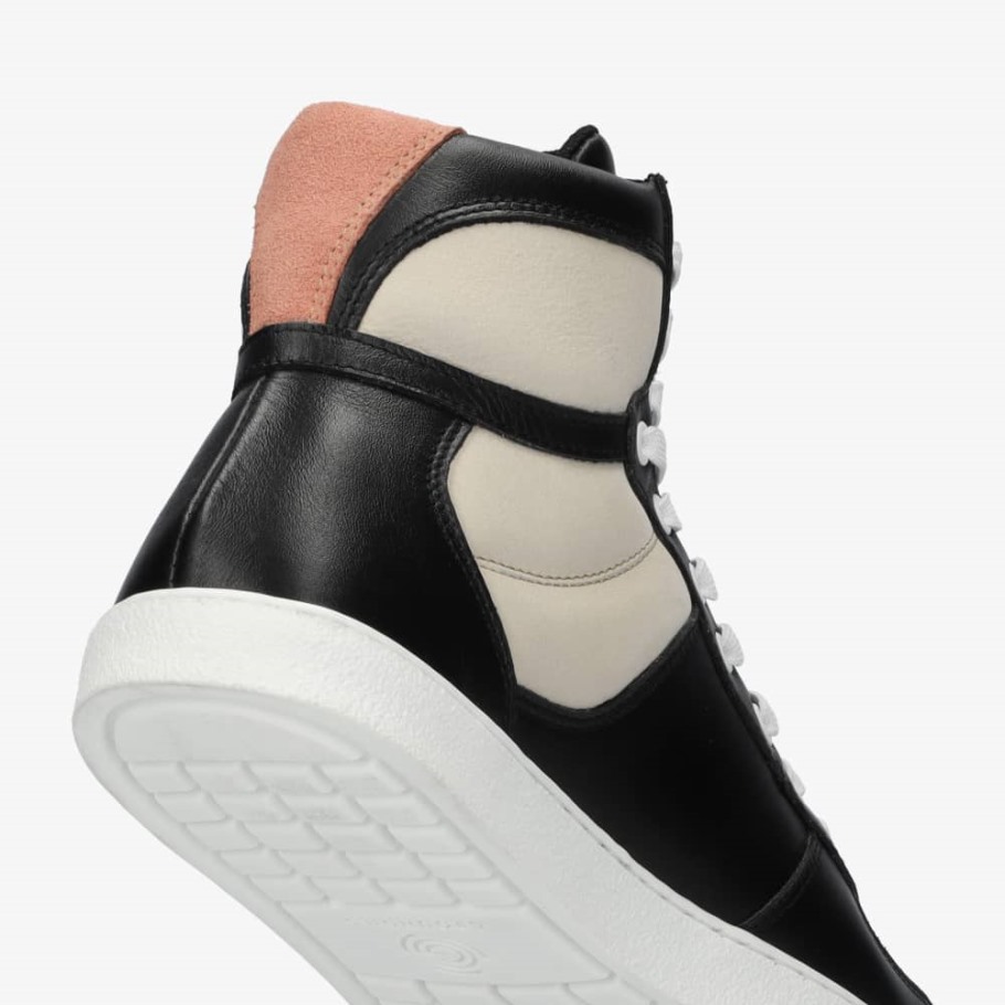 Hamptons High Dames Zwart/beige Groundies Nederland