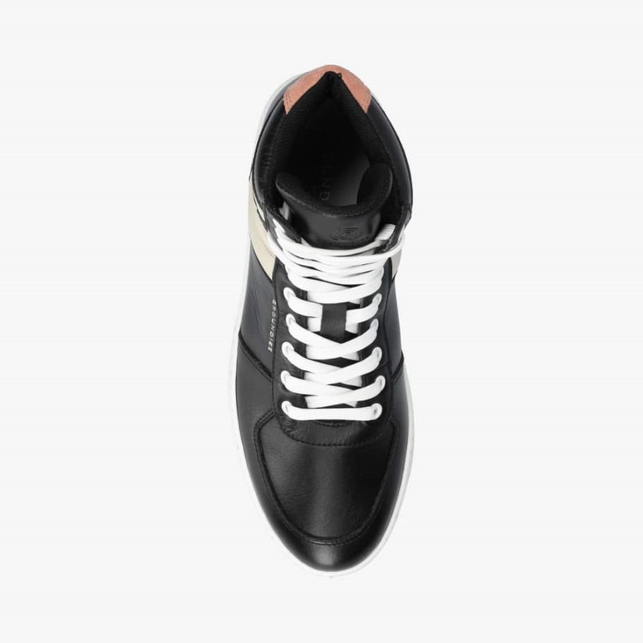 Hamptons High Dames Zwart/beige Groundies Nederland